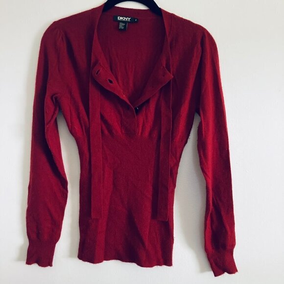 VINTAGE  Y2K Cashmere Sweater - Picture 6 of 8